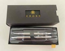 Ensemble gravé chromé Cross Classic Century P&G Wella - 2 stylos, neuf