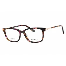 Guess Women's Eyeglasses Violet/Other Acetate Cat Eye Full Rim Frame GU2907 083