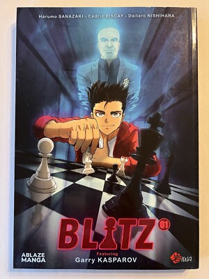 Blitz Vol 1 Graphic Novel Chess Game Manga English Garry Kasparov