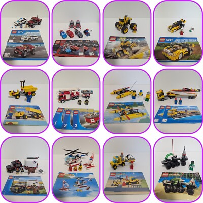 Lego Fahrzeuge Boote Flugzeuge AUSWAHL Autos Polizei Feuerwehr Baustelle Truck