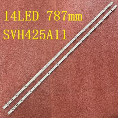 LED Hintergrundbeleuchtungsleiste für Hisense SVH425A11 HD425X1U81-T0L2 43R6E3 43H6500G 43H6570G - Bild 2 von 10