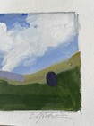 Modern Acrylic Painting Blue Summer Skies Lush Lavender Fields Signed Fine Art — photo 5