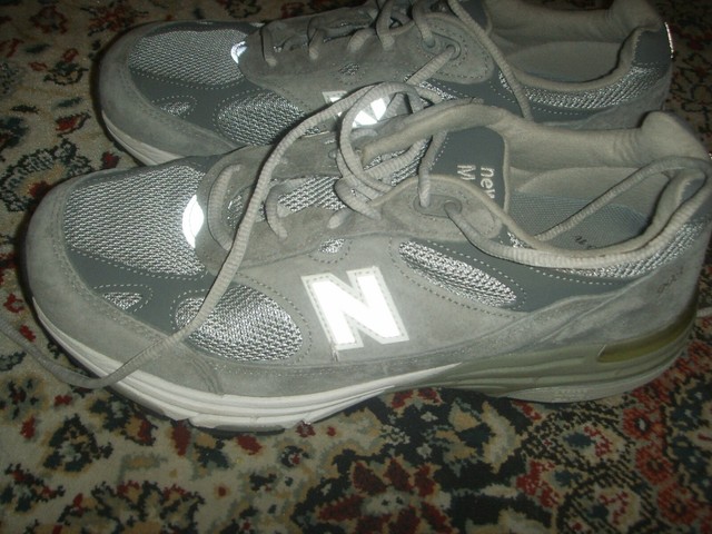 New Balance 993 WR993GL Gray Suede Classic Running Shoes Womens Size 8.5 D | eBay