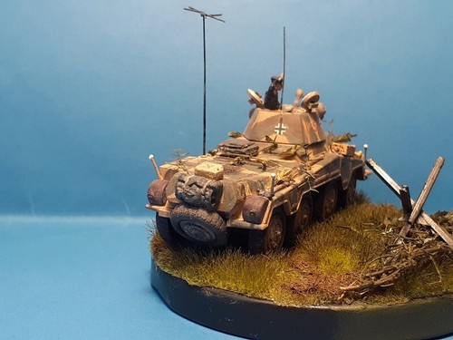 Vintage MIB Matchbox 1/76 German WW2 Sd.Kfz 234/2 PUMA Armored Car - Picture 10 of 20