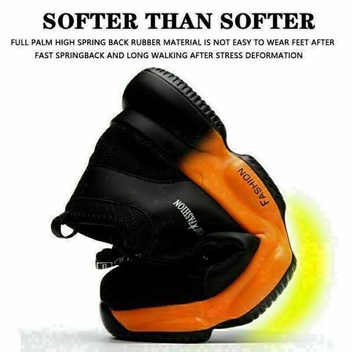 US Safety Shoes Mens Womens Outdoor Work Boots Steel Toe Cap Sneakers Protective - Picture 8 of 24