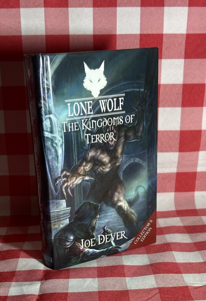 Lone Wolf Book 6 Kingdoms of Terror Collectors Edition Hardback Joe Dever
