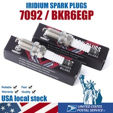 4x Iridium Spark Plug OEM BKR6EGP 7092 for 1991-2012 Toyota Camry RAV4 Solara L4