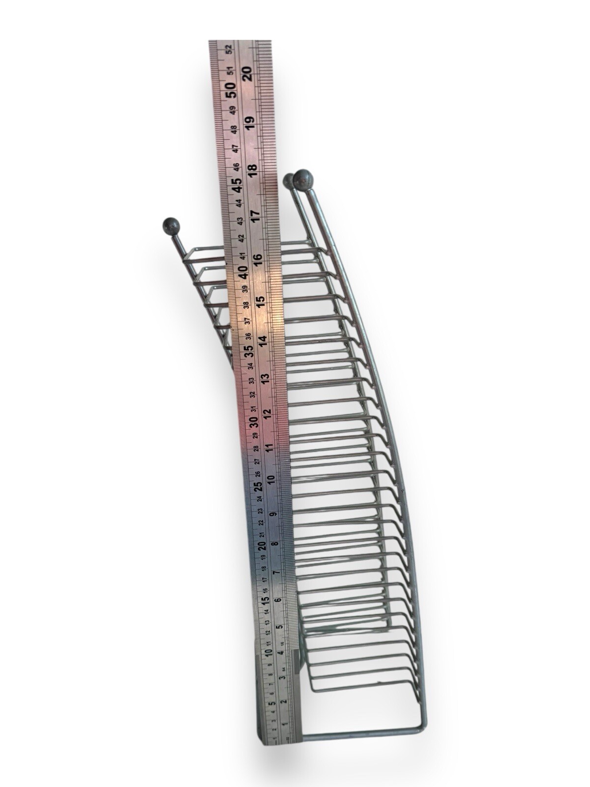 Vintage CD Rack / Shelf - Holds 25 CDs Metal Wire Freestanding Storage ...