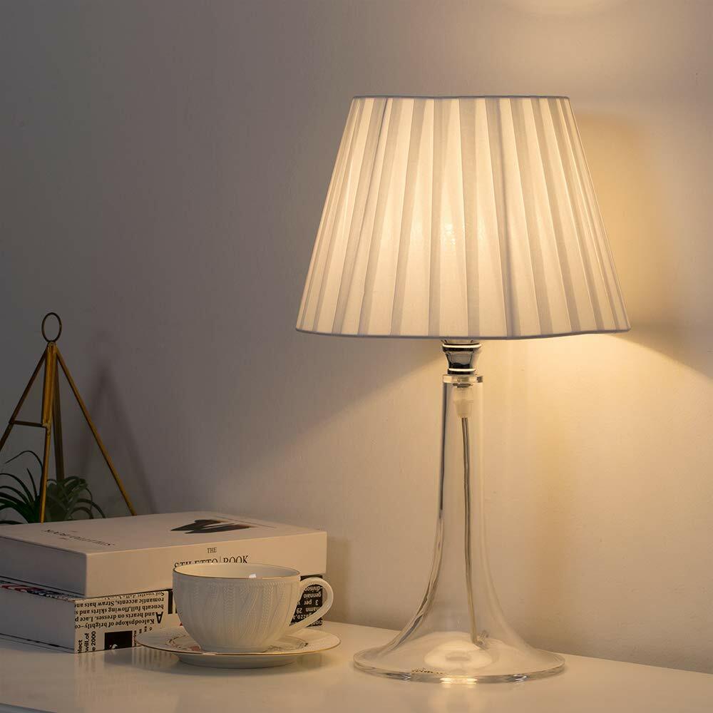 Modern Table Lamp Bedside Desk Lamp Simple Nightstand Lamp Room Office White For Sale Online