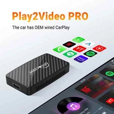 Wireless CarPlay Android Auto Adapter for Spotify Youtube Netflix IPTV