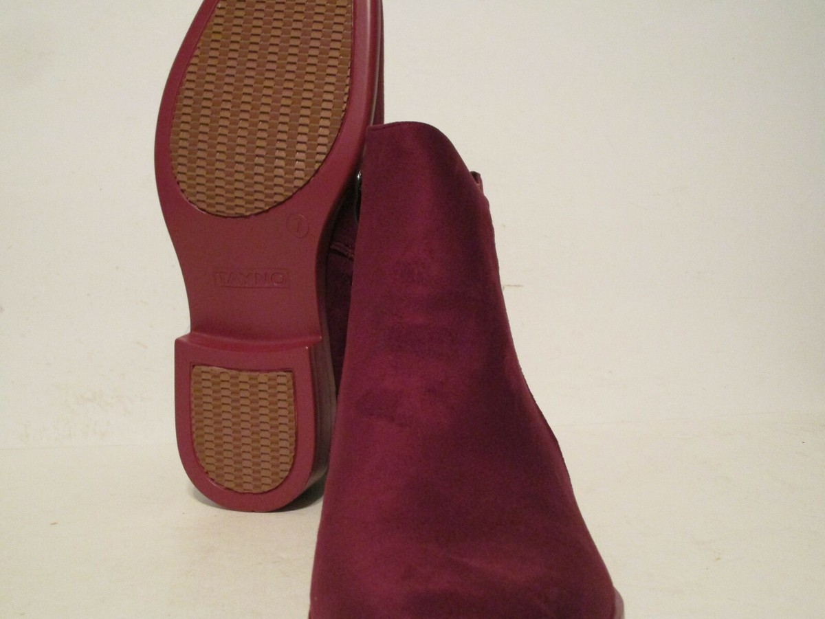 Tayno by Fernando Aldaz Mens Chelsea Boots Black‎ Suede Red Accents Size 11 Tayno Mens Vincent Side Zip Chelsea Dress Casual Boot Green  main image 4