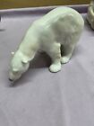 Royal Copenhagen Denmark Porcelain Figure Polar Bear Hand Made