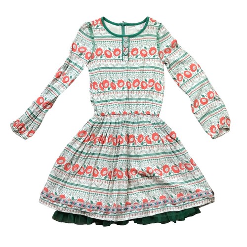 Girls MATILDA JANE long sleeve green dress Size 8 | eBay