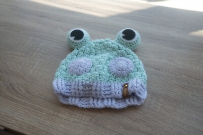 Crochet Frog Hat