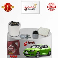 Set Service 4 Filter Und ÖL Seat Ibiza V 1.2 TSI 63KW 86CV Von 2012->