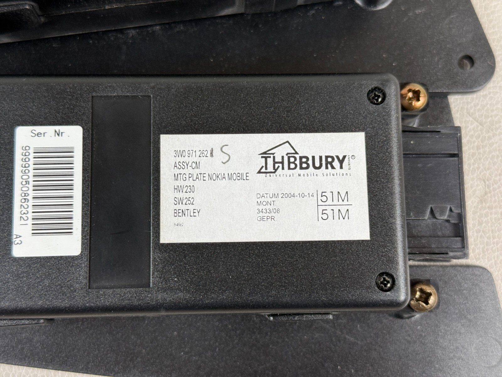 NEW! BENTLEY CONTINENTAL GT TELEMATIC PHONE COMMUNICATION MODULES COUNT-OF-2 OEM