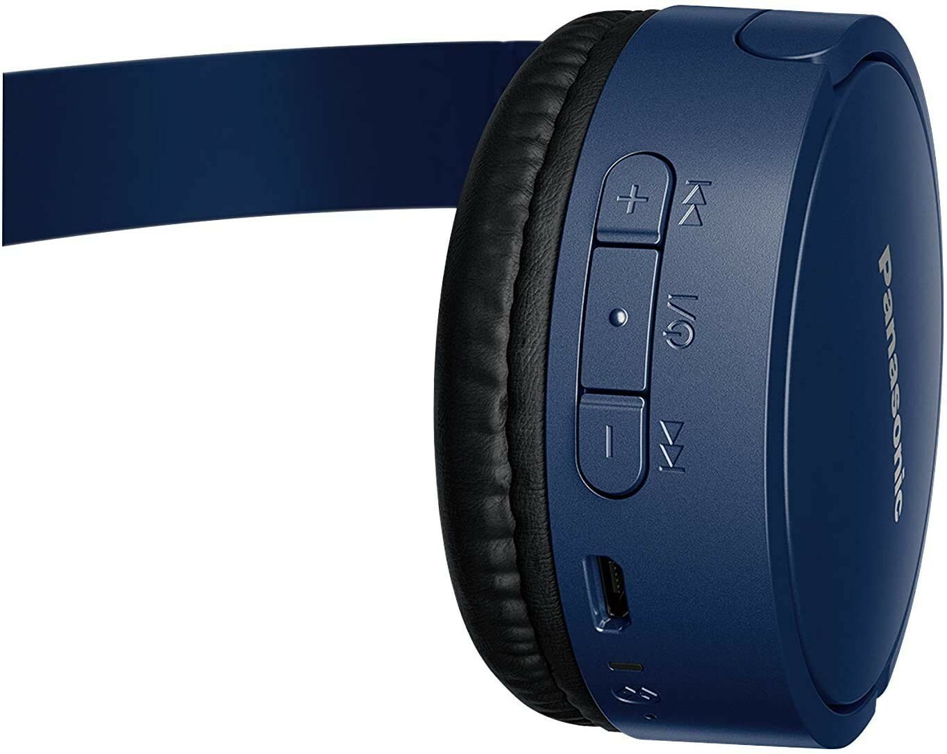 Panasonic RBHF420B Wireless OnEar Headphones & 50 Hrs ,Bluetooth, Blue