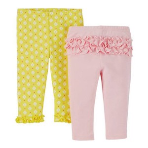 yellow infant pants