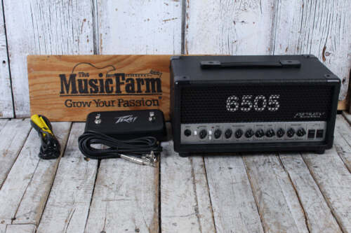 Peavey 6505 MH Mini Head Electric Guitar Amplifier 20 / 5 / 1 Watt Tube Amp Head - Picture 2 of 11
