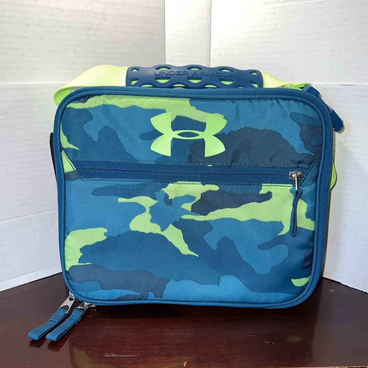Under Armour Thermos Lunch Box , Voltage Linear Blue Green Camo