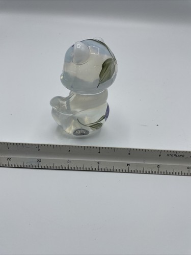 Fenton Hand Painted And Signed Iridescent Bear - Picture 2 of 5