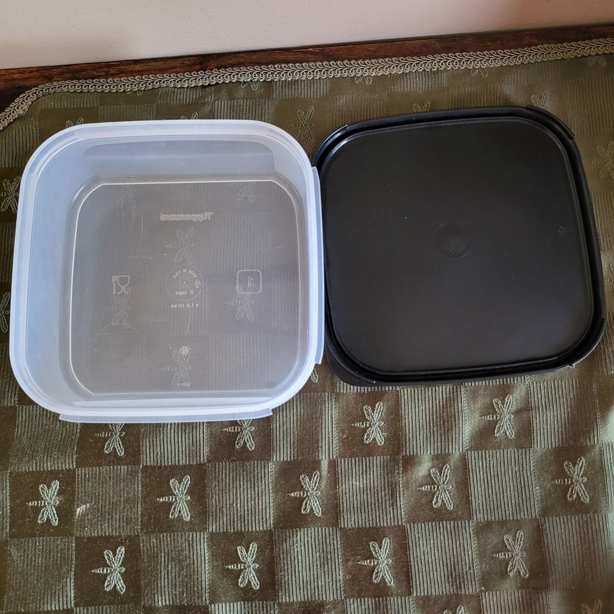 Vintage Tupperware Modular Mate Square 1 Container 5 Cups