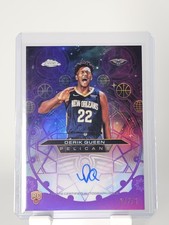 DERIK QUEEN 2025-26 TOPPS CHROME CHROMOGRAPHS ROOKIE PURPLE AUTO /75 Q7046
