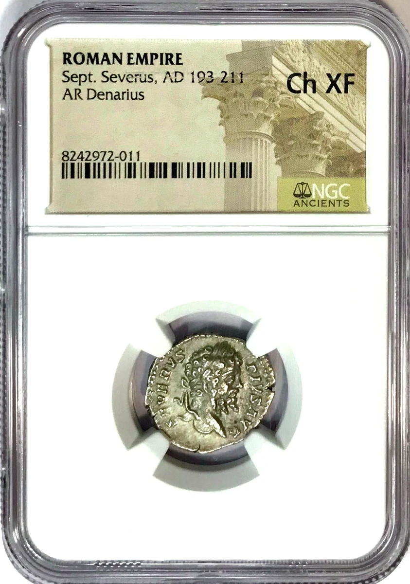 Denarius Septimius Severus Roman Imperial Coins (27 BC-476 AD) for