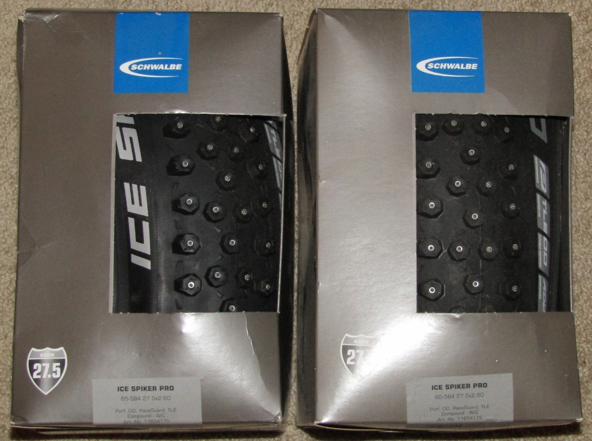 Pack of 2 Schwalbe Ice Spiker Pro Tire (65-584) (27.5x2.60) | eBay