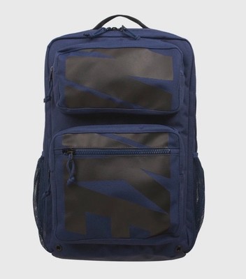 Nike Utility Pocketed Speed Graphic Training Backpack Blue Black CZ1247-410 NWT