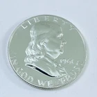 1961 P Franklin Half Dollar 90% Silver MS MINT STATE PLUS DETAILS #7998