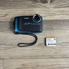 Fujifilm FinePix XP120 16MP Waterproof Digital Camera - Sky Blue