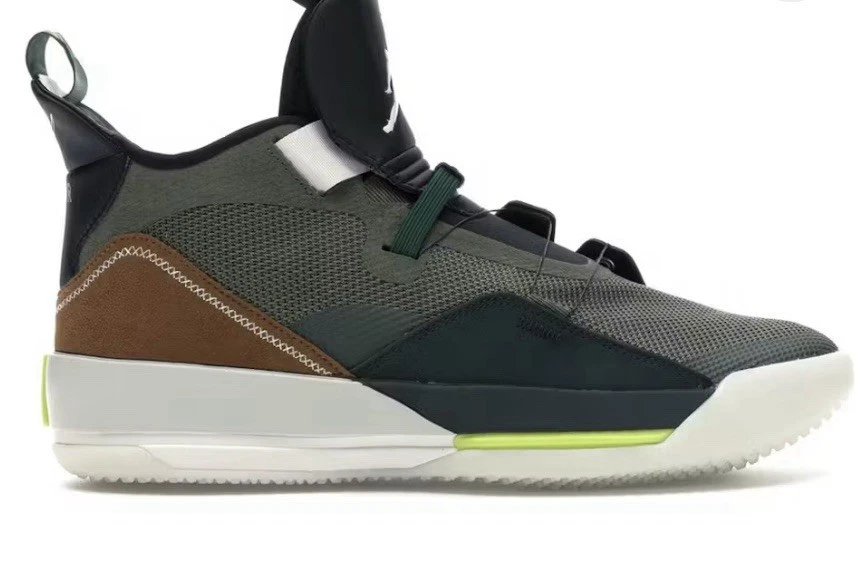 【塗装済み】RAISE レイズ Mサイズ BRUNT オリーブ（OD） Travis Scott x Air Jordan 33 NRG Army Olive for Sale