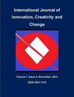 International Journal Of Innovation, Creativity And Change, Volume 1, Issue...