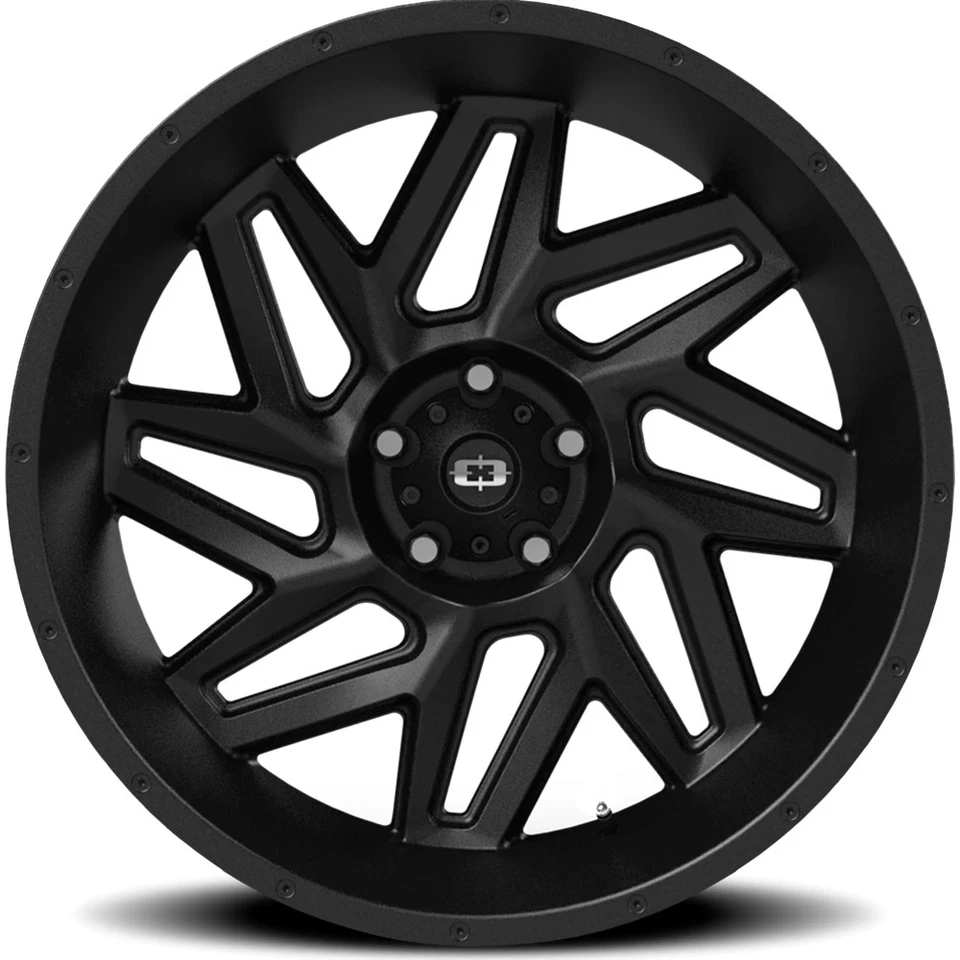 Vision 361 Spyder 18x9 5x5" +12mm Satin Black Wheel Rim 18" Inch - Изображение 3 из 4