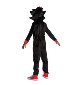 Sega Kids' Sonic the Hedgehog Movie 3 Shadow Halloween Costume Sz L Large 10-12
