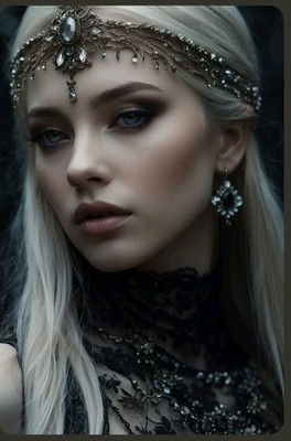 4x6 Color Photo Print Women Famous Fan Art ai Fantasy superhero cosplay Dark 60d