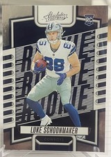 2023 Panini Absolute Rookie Luke Schoonmaker #121 Dallas Cowboys (RC)