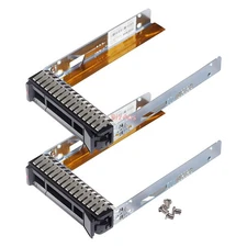 2x 2.5" SAS SATA HDD Hard Disk Drive Tray Caddy 00E7600 for IBM X3850 X3950 X6