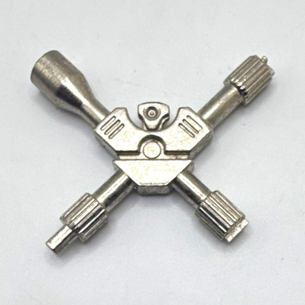 Metal 4-Way Hobby RC Nut Driver Wrench Tool, Model 4-Way, Age 8-11