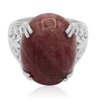 Cavill Silberring Damen 15,89Ct Thulit Oval Cabochon 925 Sterling