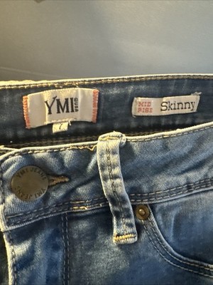 Size 7 Denmin Jeans Mid Rise Skinny YMI USA