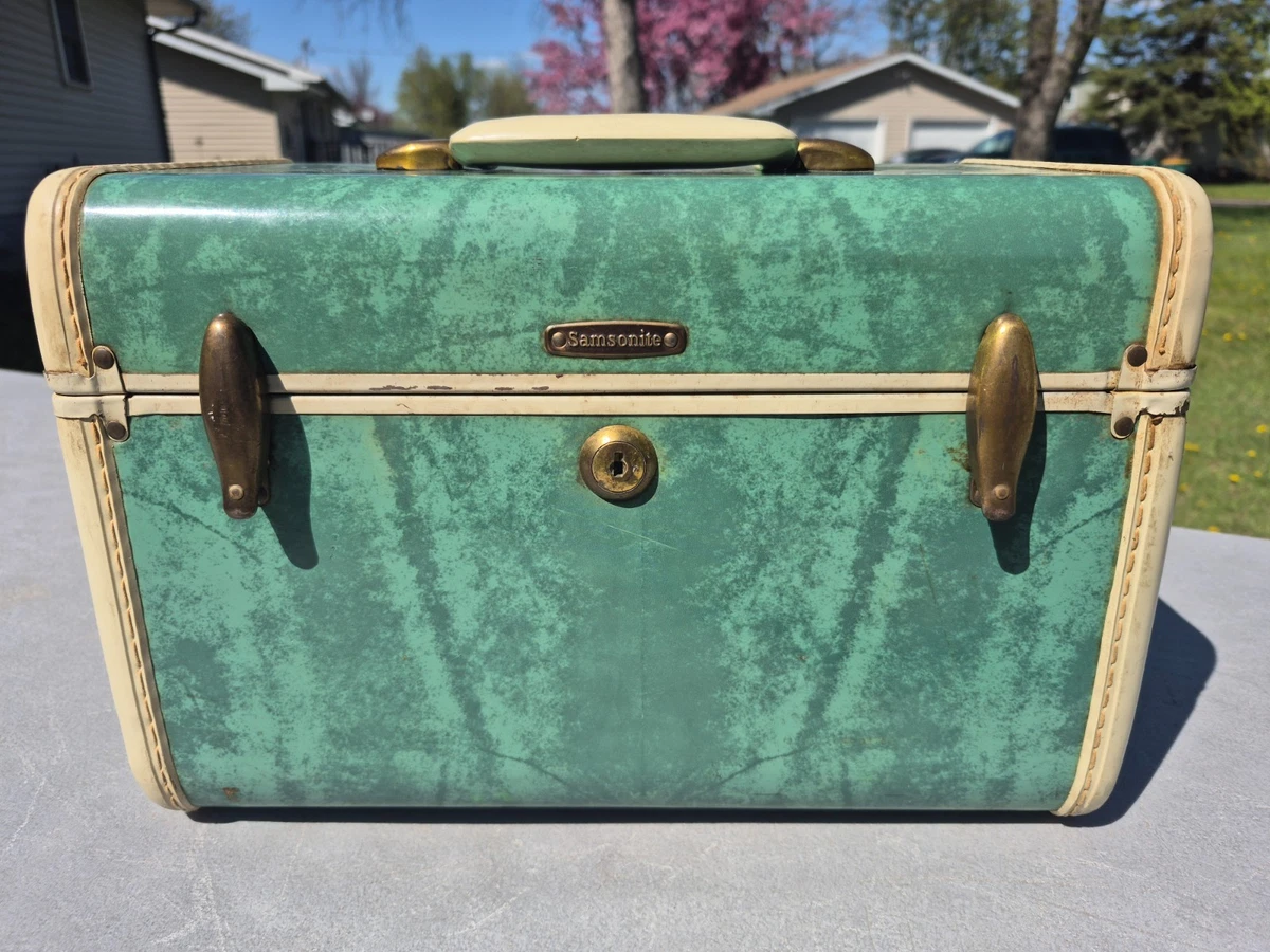 Vintage Samsonite Luggage Green In Vintage Luggage & Vintage