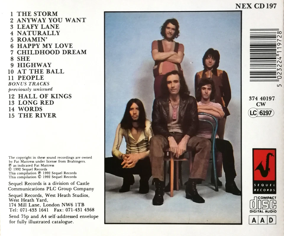 Fat Mattress - Fat Mattress II (1970) Zustand sehr gut - Bild 2 von 2