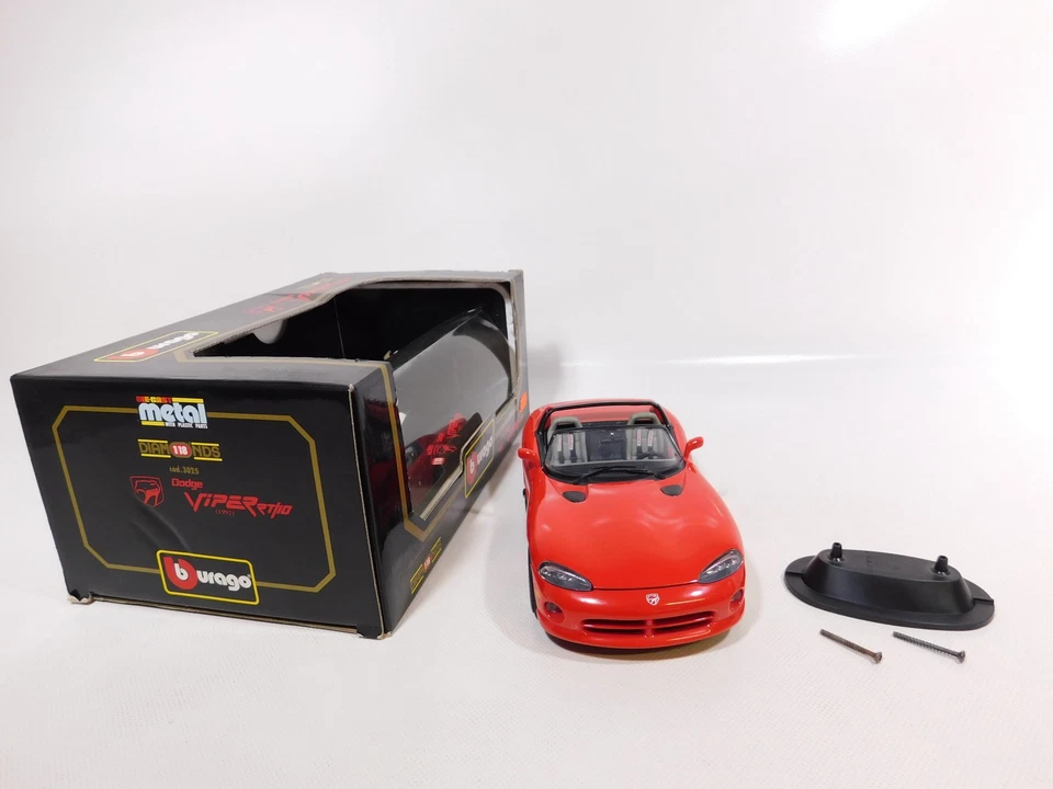 Bburago Diamonds 1:18 Cod. 3025 Model Dodge Viper RT/10 (1992) Mint Box - Image 3 of 4