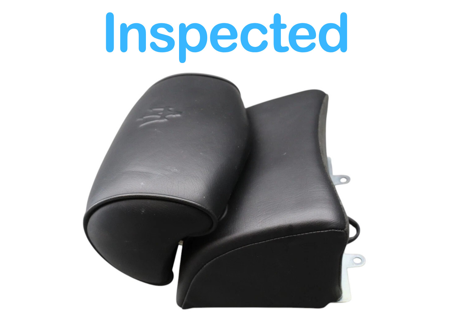 03-13 Maserati Quattroporte M139 Rear Center Seat Headrest Black 30817705A Oem