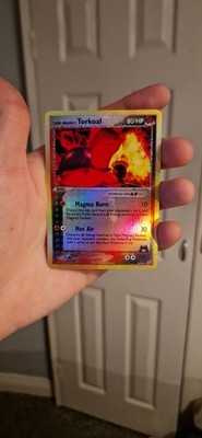 Pokemon Karte Team Magma's Torkoal 12/95 EX Team Magma vs Team Aqua Reverse Holo 