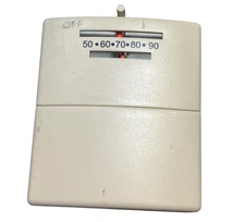 Lux Mechanical Thermostat Heat Only 210408E 0.15 to 1.2 Amps Max 30 Volts AC VTG