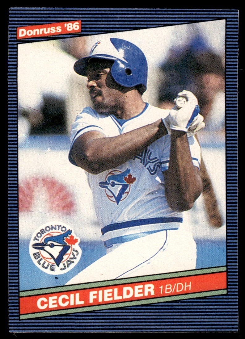 Cecil Fielder #512 (Baseball Cards 1986 Donruss) — is it worth grading?