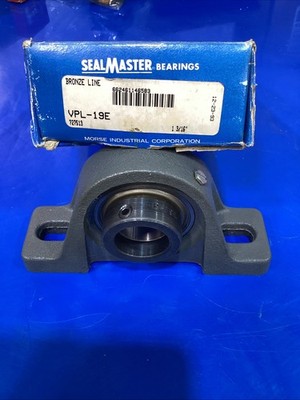 SealMaster VPL-19E Pillow Block Bearing, 1 3/16  Diameter Bore